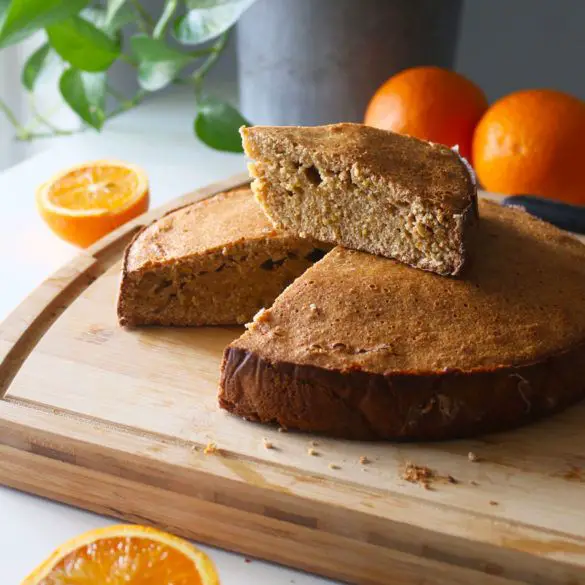 Torta Bizcocho de naranja saludable | Recetas Lily: Recetas Comida Real y Saludable