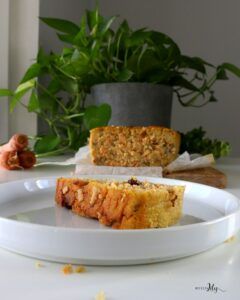 Torta de zanahoria con harina pan